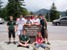 Group at state line - Smokey Mtns - July 2009