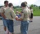 Flag folding ceremony - Memorial Day - May 2009