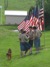 Flag folding ceremony - Memorial Day - May 2009
